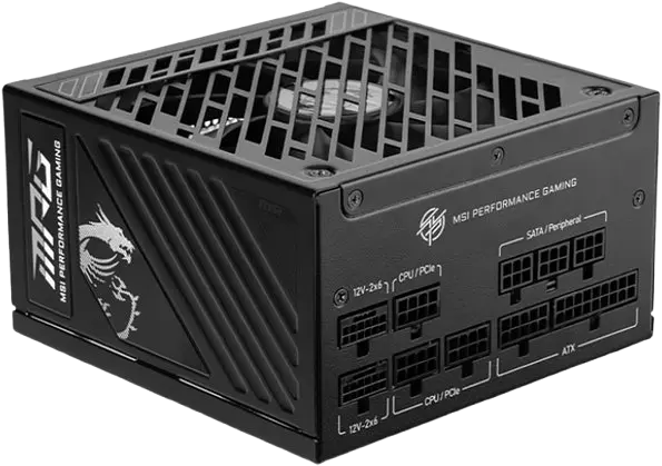 Блок живлення MSI MPG GS 1000W 80+ Gold (MPG A1000GS PCIE5) - фото 1