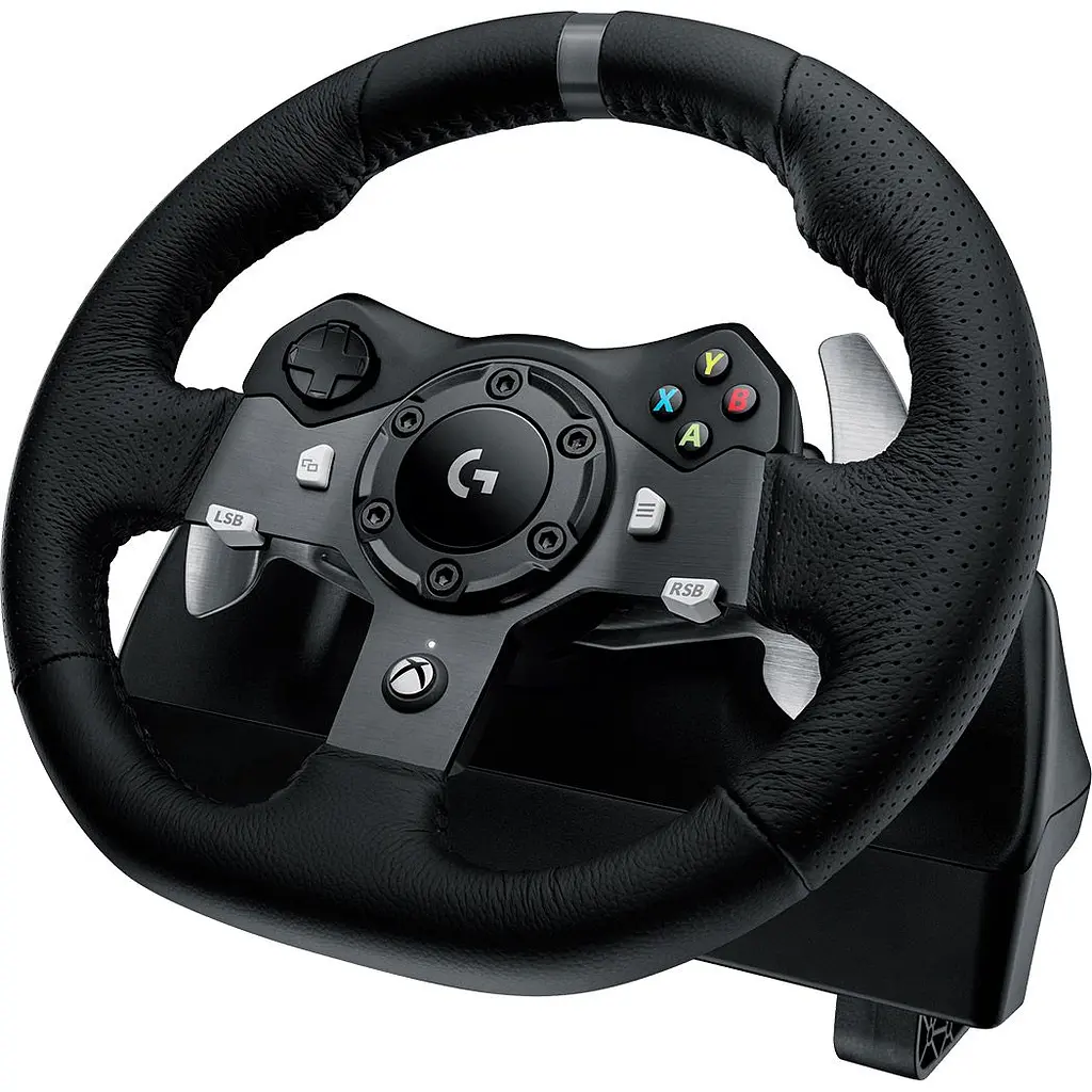 Ігрове кермо з педалями Logitech G920 Driving Force PC/Xbox Black (941-000123) [57491] - фото 2