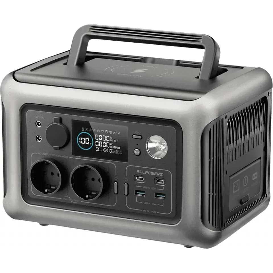 Зарядная станция Allpowers R600 Black [121316] - фото 2