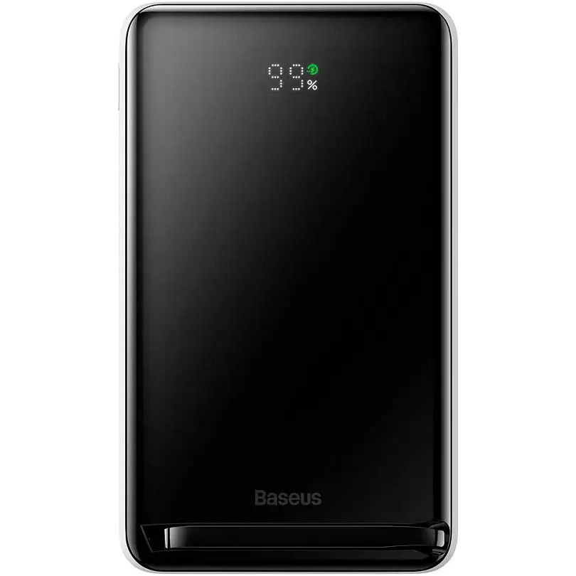 Внешний аккумулятор Baseus Magnetic Bracket 20W 10000mAh White [PPCX000002] [87025] - фото 2