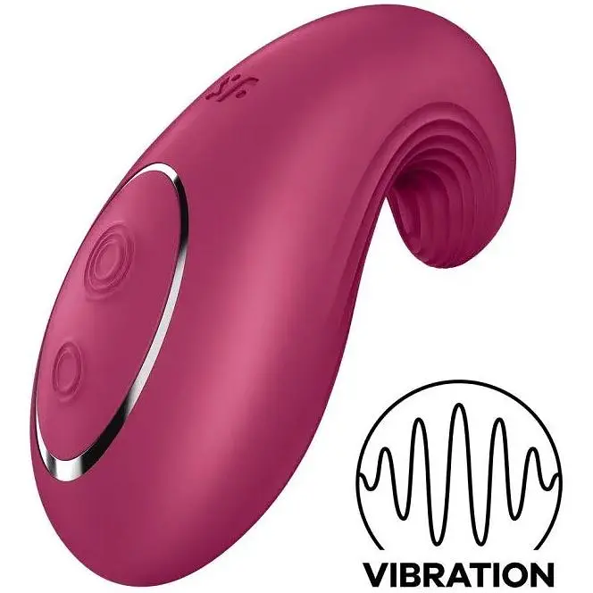 Вібратор Satisfyer Dipping Delight Berry - фото 2