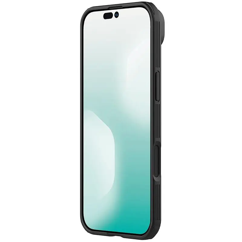 Карбонова накладка Nillkin CamShield Pro Magnetic для Apple iPhone 17 Air 6.5" Black - фото 3