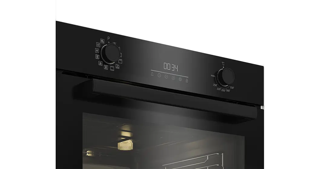 Духова шафа електрична Beko A дисплей конвекція 72 л чорний - фото 3