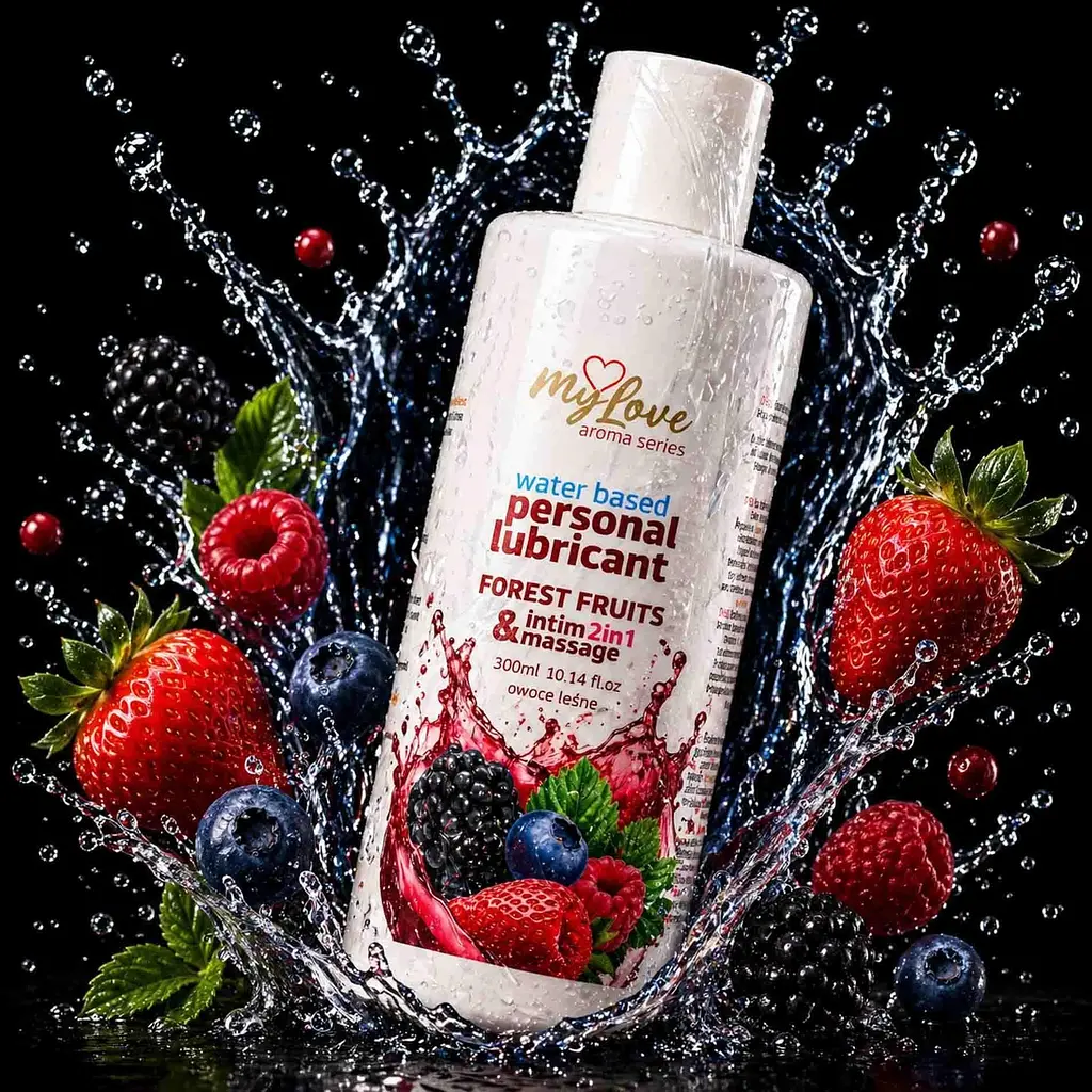 Лубрикант MyLove Aroma Series IntimMassage 2in1 Forest Fruits, 300 мл - фото 2