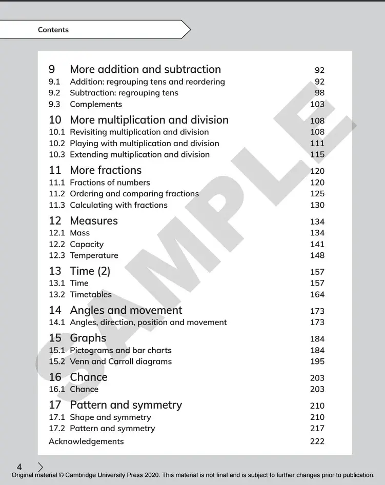 Cambridge Primary Mathematics 3. Workbook with Digital Access (1 Year) - фото 3