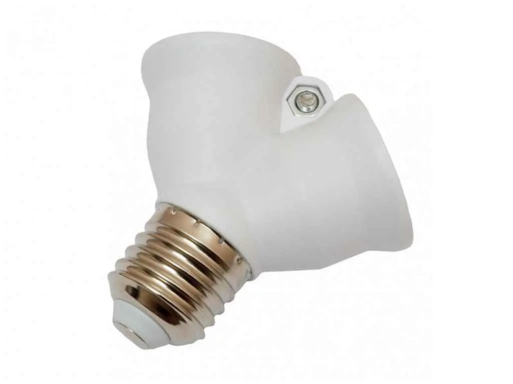Розгалужувач LUXEL Е27 2 1038