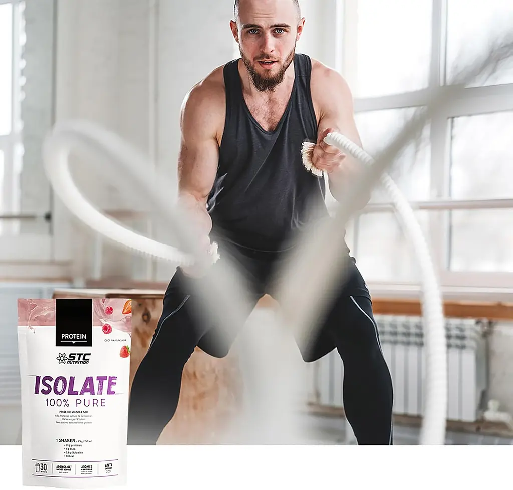 Протеїн ізолят STC Nutrition Isolate 100% Pure Fruit Rouge 750 г - фото 3