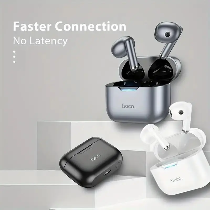 Наушники Hoco EW34 Full true wireless BT headset Black - фото 4