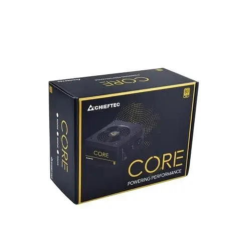 Блок живлення 600 Вт, CORE, Black, 80+ Gold Chieftec teh0028805 - фото 4