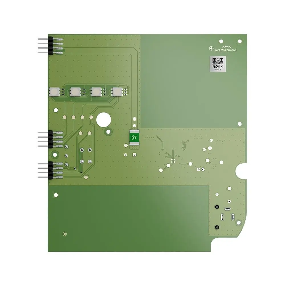 Плата блоку живлення для роботи відеореєстратора Ajax 12V PSU for NVR (26-00557) - фото 4
