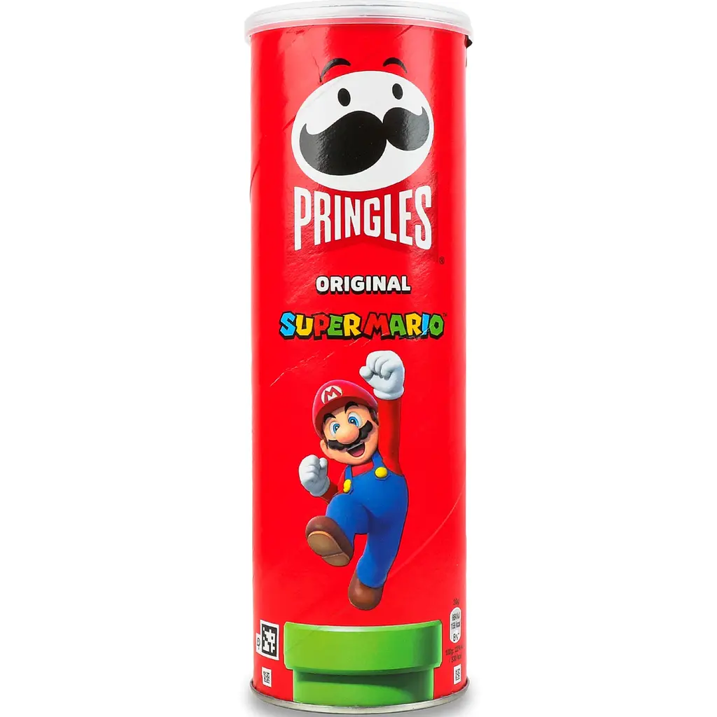 Чипсы Pringles Super Mario Original классические картофельные 165 г (5053990127726)