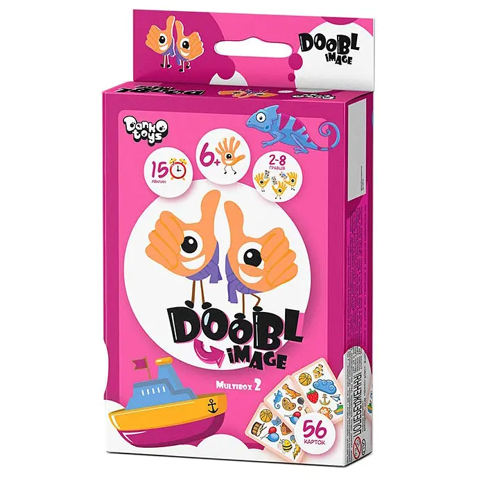 Настольная игра Danko Toys Doobl Image Разноцветный (SR-113-N-542) - фото 6