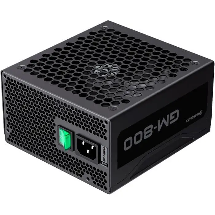 Блок живлення GameMax GM-800 Modular 800W 80+ Bronze (GM-800 Modular) Black - фото 2