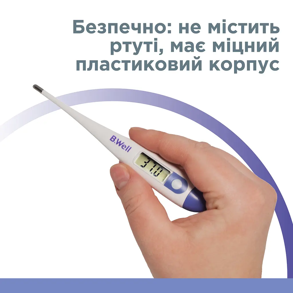 Медичний електронний термометр B.Well PRO-03 (PRO-03-2772) - фото 3