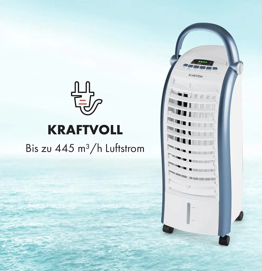 Вентилятор-охладитель KLARSTEIN Maxfresh 4в1 с таймером 55 Вт (10036141) без пульта - фото 3