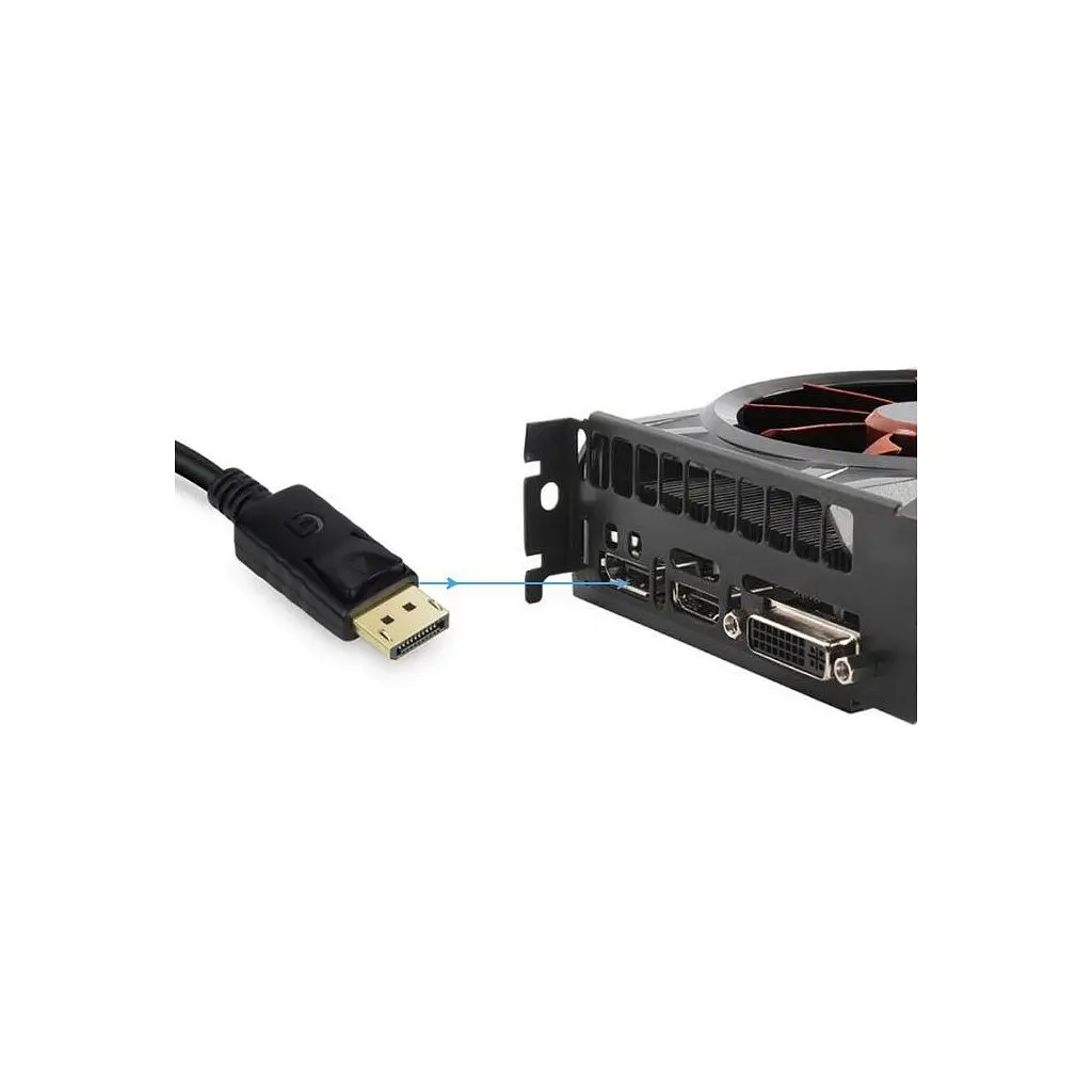 Переходник DisplayPort Male to HDMI 4K Ultra HD Female ST-Lab (U-996-4K) - фото 11