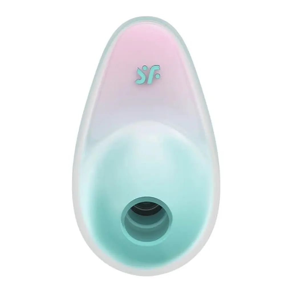 Вакуумний стимулятор клітора з вібрацією Satisfyer Pixie Dust м'ятний - фото 2