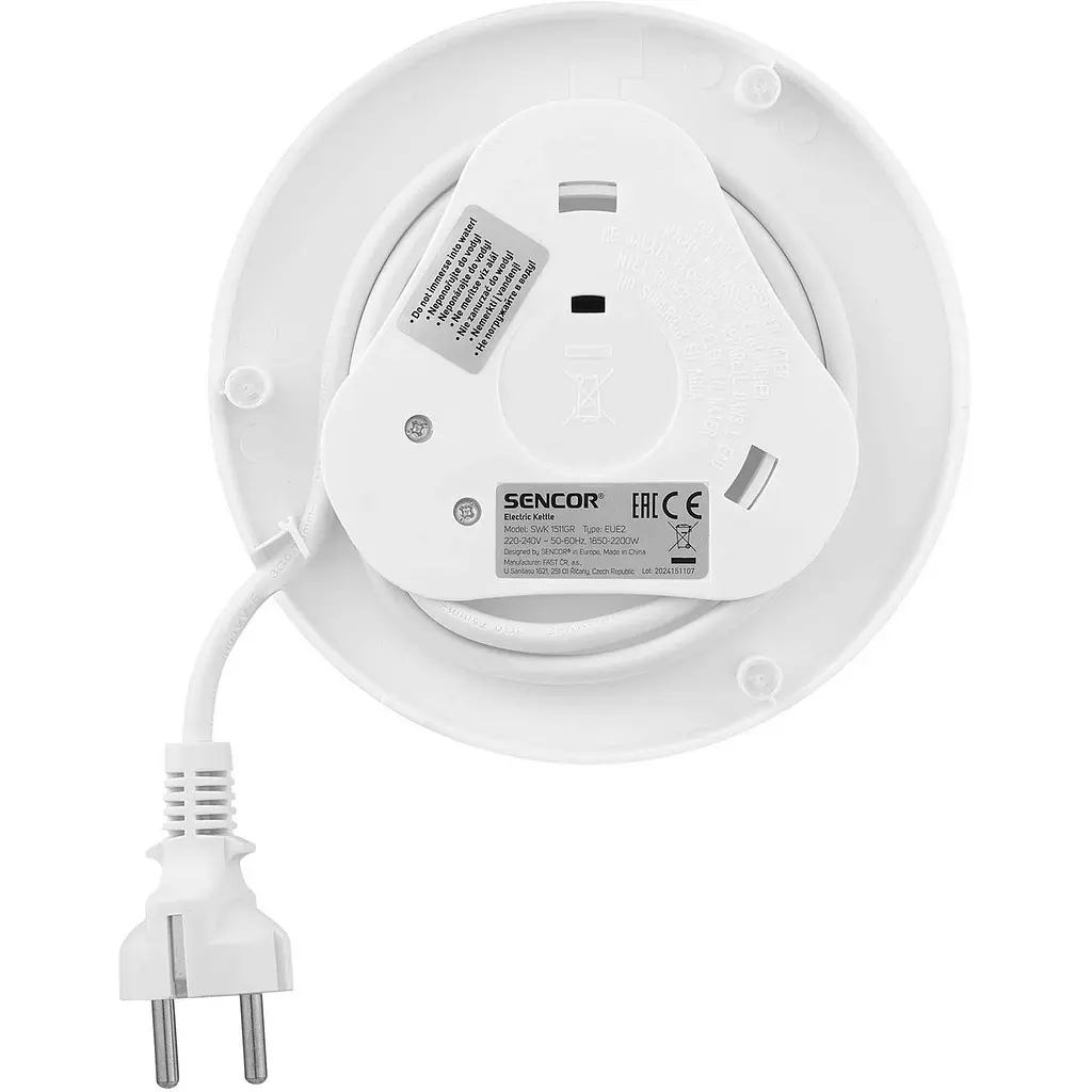 Электрочайник Sencor SWK 1511GR - фото 15