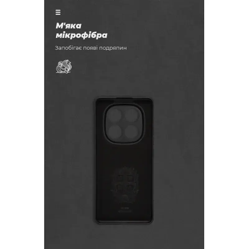 Чохол до мобільного телефона Armorstandart ICON Xiaomi Redmi Note 14 Pro 5G / Poco X7 Camera cover Black (ARM79827) - фото 4
