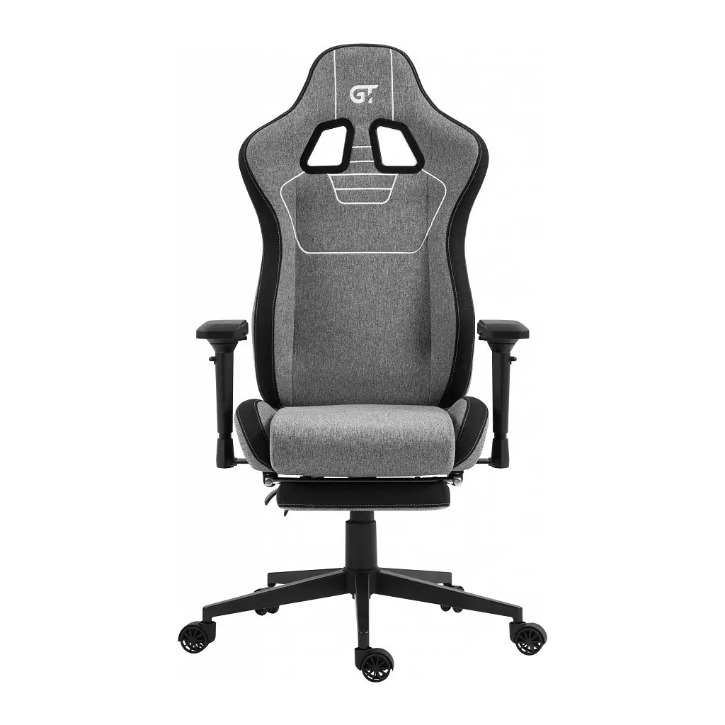 Крісло ігрове GT Racer X-2305 Gray/Black (X-2305 Fabric Gray/Black) - фото 7