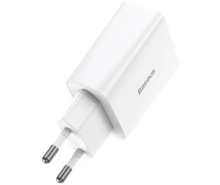Мережевий зарядний пристрій Baseus Speed Mini PD Charger 20W (CCFS-SN02) White [67420] - фото 2
