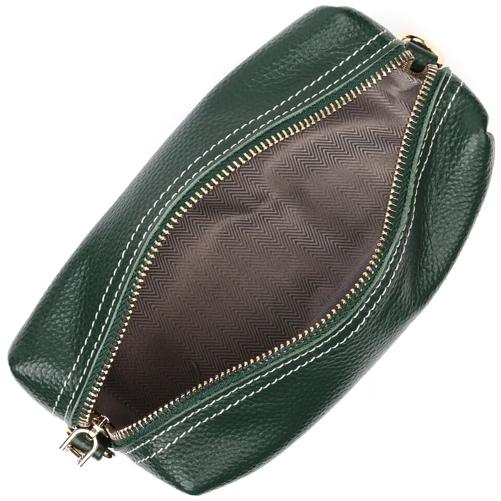 Сумка для жінок Vintage з двома ременями з натуральної шкіри 19х11х9 см sum0029017 - фото 6
