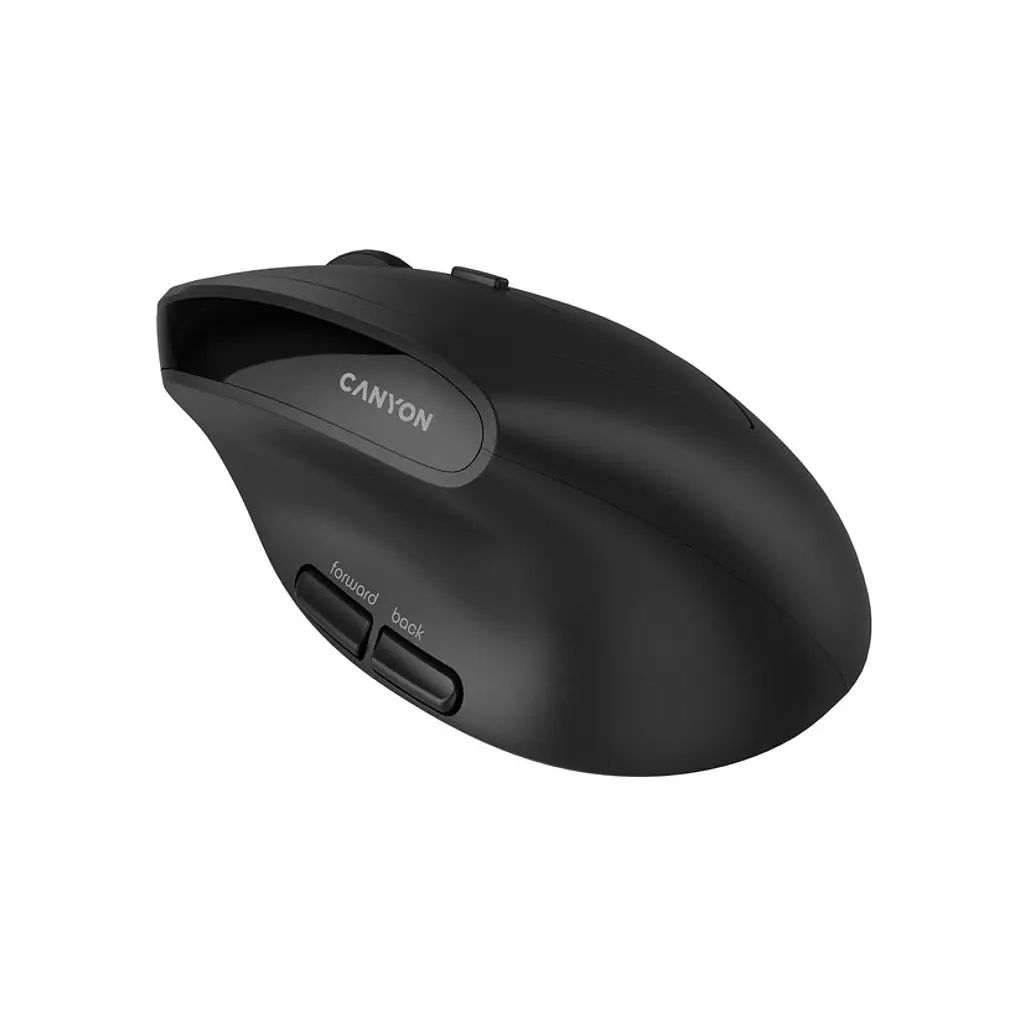 Мишка Canyon MW-25 LED Silent Wireless/Bluetooth Black (CNS-CMSW25) - фото 3