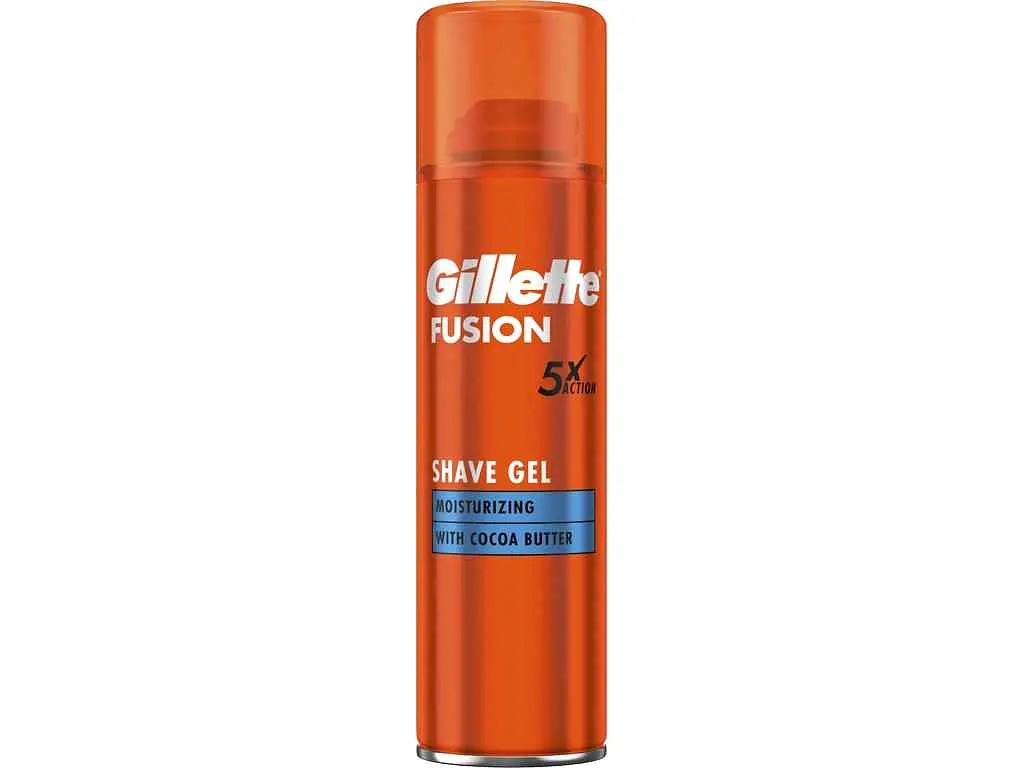 Гель для гоління GILLETTE 200мл Fusion Зволоження для чоловіків