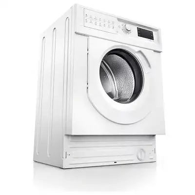Пральна машина Whirlpool вбудована фронтальна, 7кг, 1400, A+++, 60см, дисплей, пара, інвертор, білий (BIWMWG71484E) - фото 9