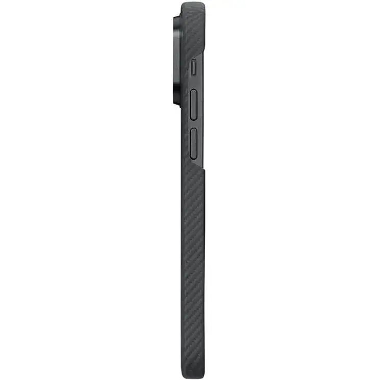 Чохол-накладка Pitaka MagEZ Case 3 Twill 600D Black/Grey для iPhone 14 Pro Max (KI1401PMA) - фото 4
