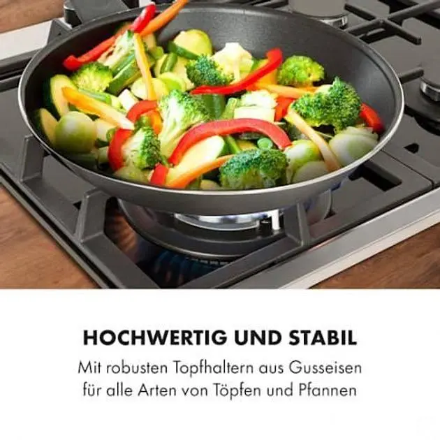 Варочная поверхность газовая Klarstein Alchemist (10034969) - фото 6