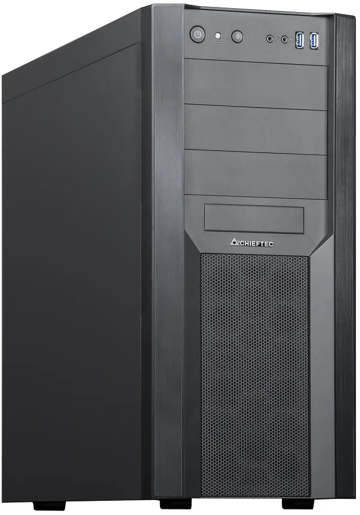 Корпус Chieftec MESH CW-01B-OP, без Блок живлення, 2xUSB3.0, ATX, Чорний