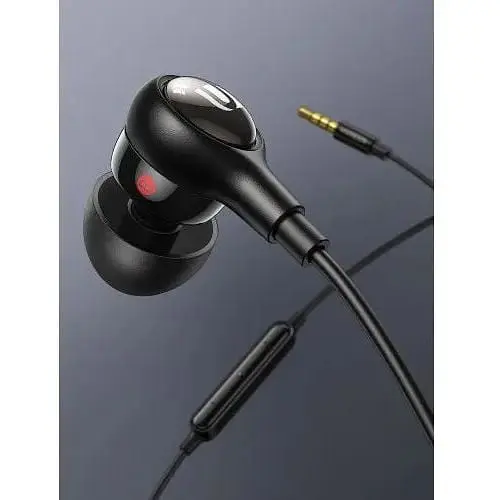 Навушники з мікрофоном Ugreen EP103 HiTune 3.5 mm (30637) провідні чорні 30637 - фото 2