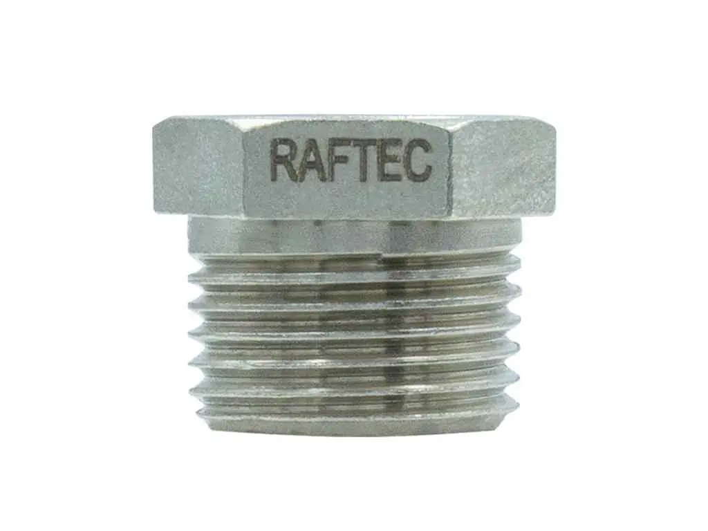 Футорка RAFTEC 3/8"Зх1/4"В латунь, ЗВ, DN10х8, нікель, F005001 - фото 4