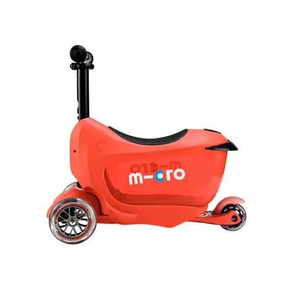 Самокат Micro Mini2go Deluxe Plus красный (MMD032) - фото 5
