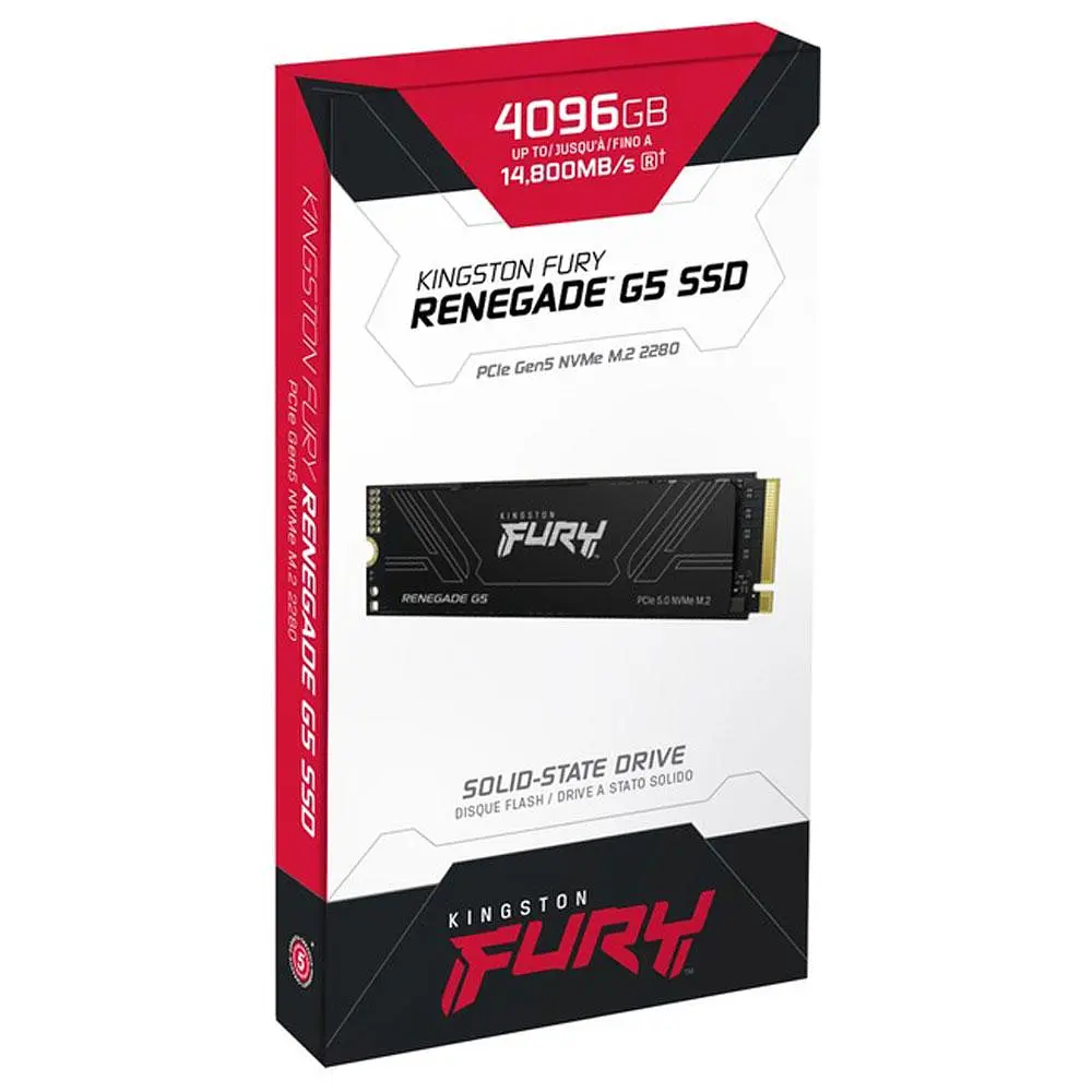 Накопитель SSD M.2 Kingston FURY Renegade G5 4 TB 2280 NVMe PCIe Gen 5.0 x4 3D TLC - фото 3
