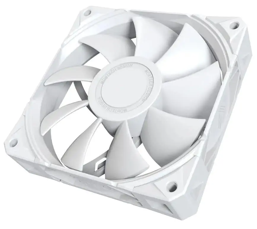 Комплект вентиляторів MONTECH E28 120MM PWM 3 in 1 White - фото 5