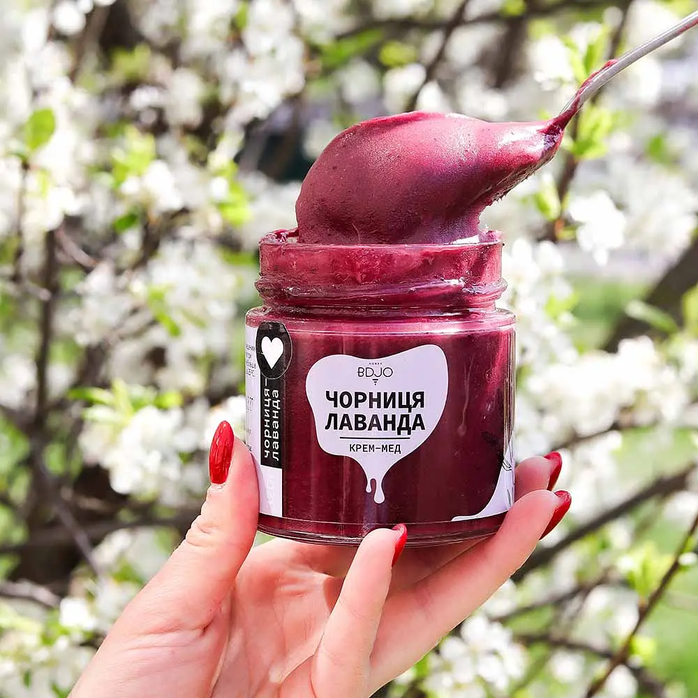 Мед BDJO Чорниця-лаванда 550 г - фото 10