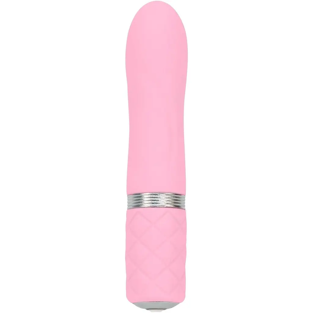 Роскошный вибратор Pillow Talk - Flirty Pink с кристаллом Сваровски - фото 2