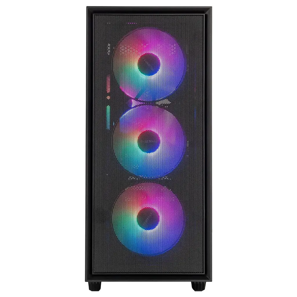 Компьютер игровой Prologix (E107) (i3-10100F/16/1TBSSD/750W/RX480-8Gb) Б/У - фото 3