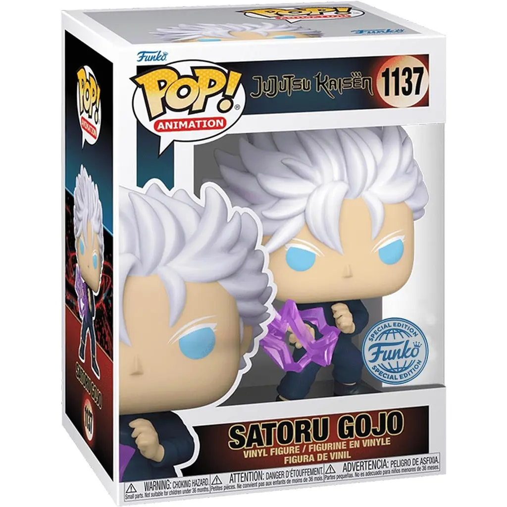 Фигурка Funko Pop Магическая Битва Сатору Годжо Jujutsu Kaisen Satoru Gojo 10 см Exclusive JK SG E 1137 - фото 3