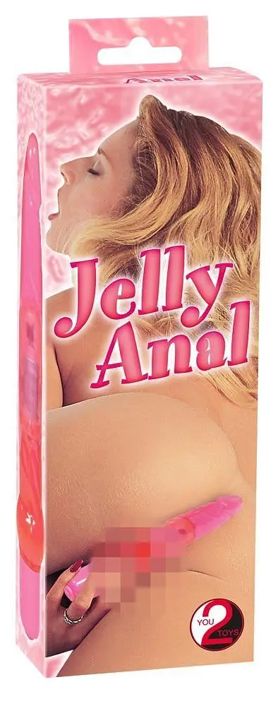 Анальний вібратор Orion Jelly Anal Pink 17.5 см (рожевий) - фото 3