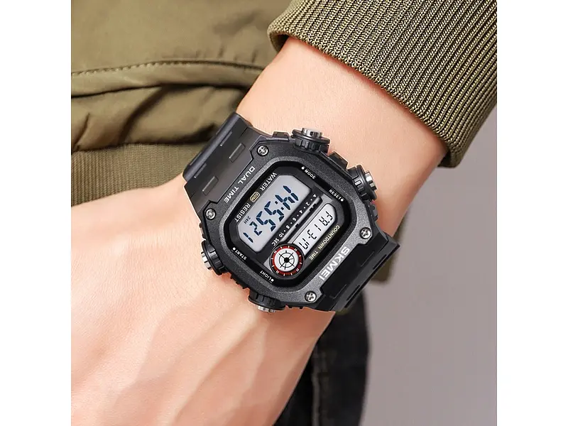 Чоловічий наручний годинник 2126BKWT Black-White Skmei acs0030250 - фото 4