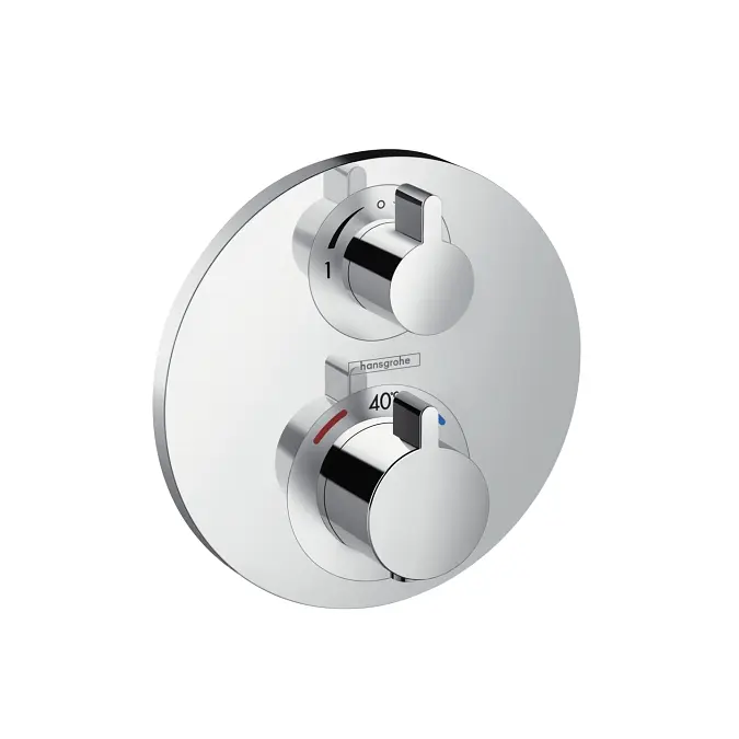 Термостат прихованого монтажу Hansgrohe Ecostat S 15758000, Хром - фото 1