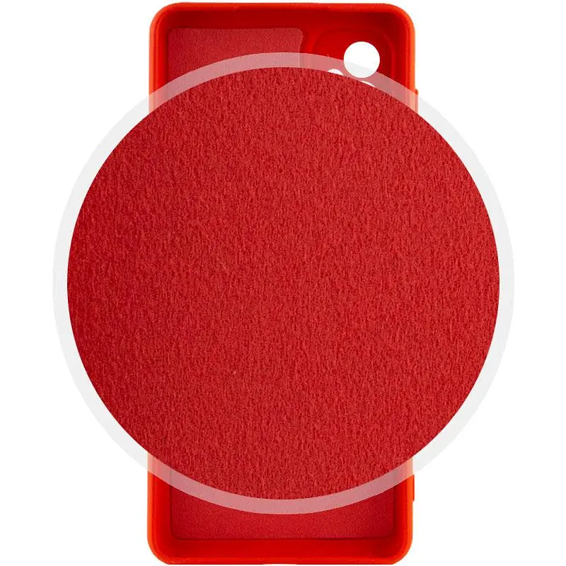 Чохол TPU GETMAN Liquid Silk Full Camera для Samsung Galaxy M34 5G Червоний / Red - фото 3