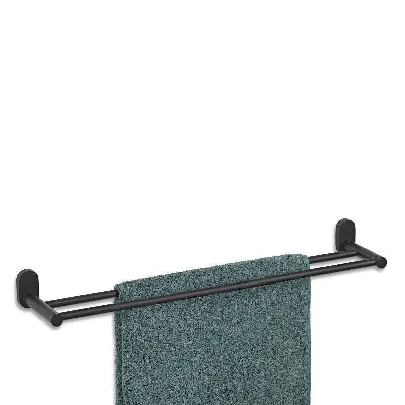 Тримач для рушників Kela Alessio чорний 60.5х12.5 см (22757) - фото 2