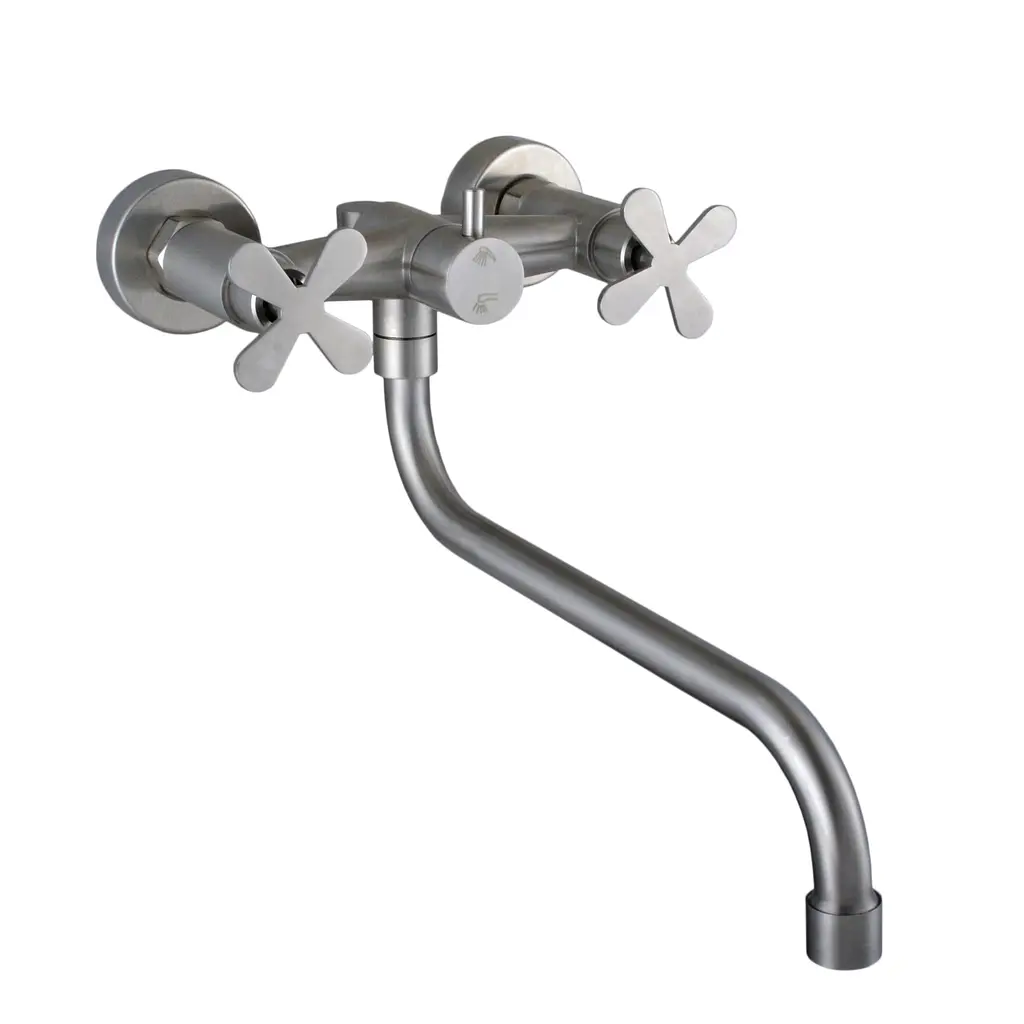 Смеситель для ванны Globus Lux Dukat-8 SD8-208L 000024969 Нержавеющая сталь - фото 2