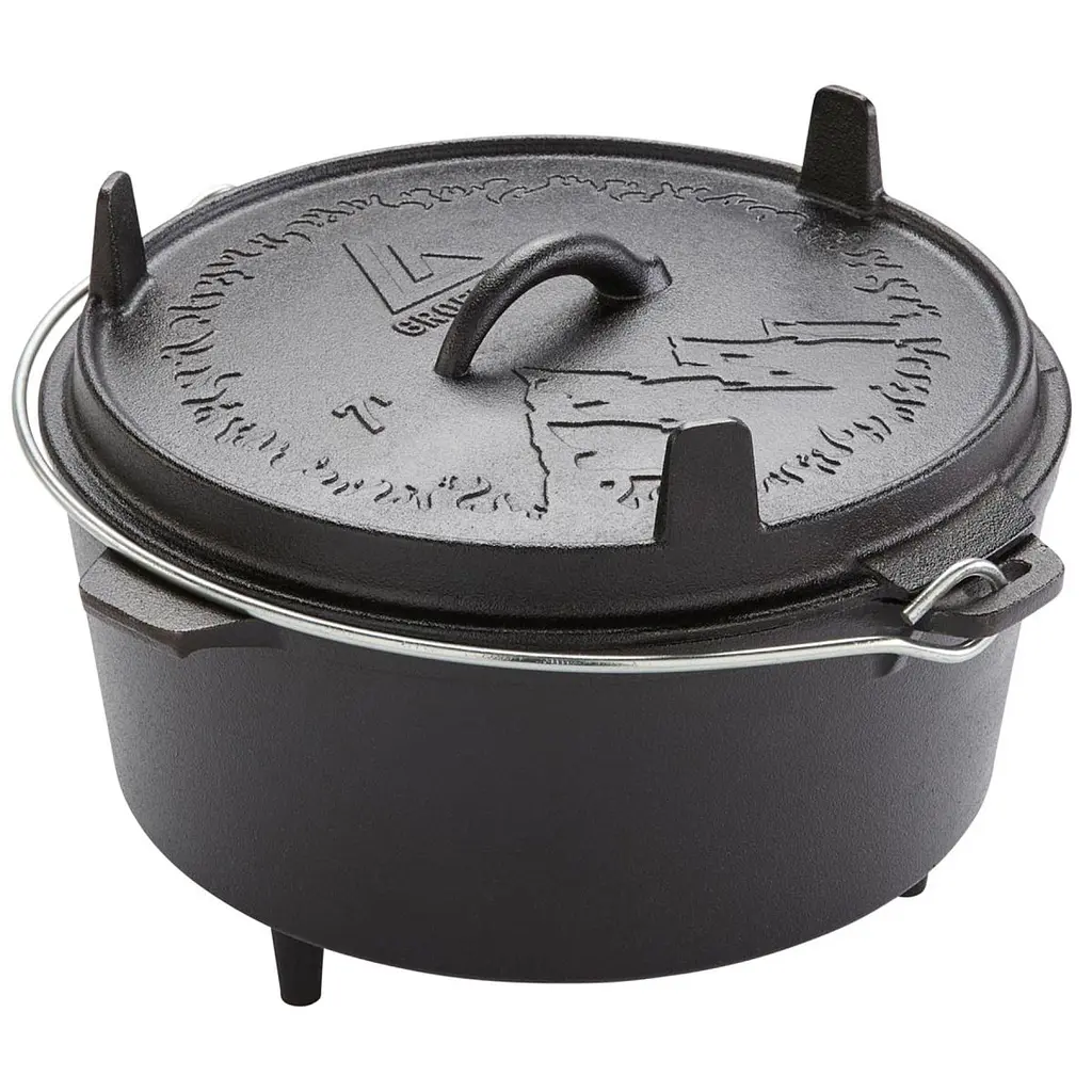 Казан з кришкою Groenberg Askja Pot 30 cm / 7 L Black (266017)