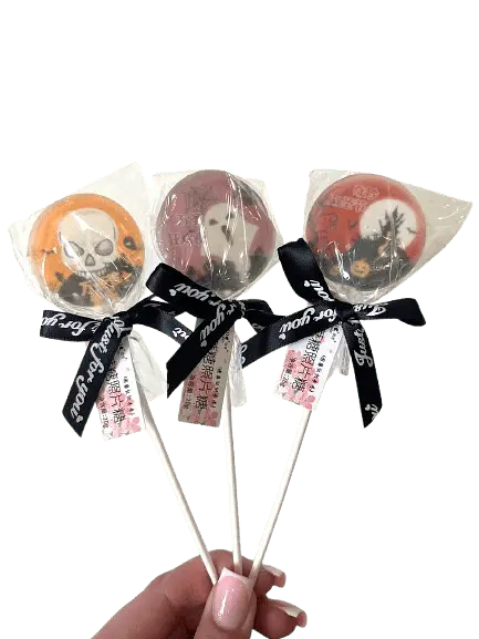 Льодяник на паличці Top of Candy Halloween Edition без цукру 1шт, 20г - фото 4