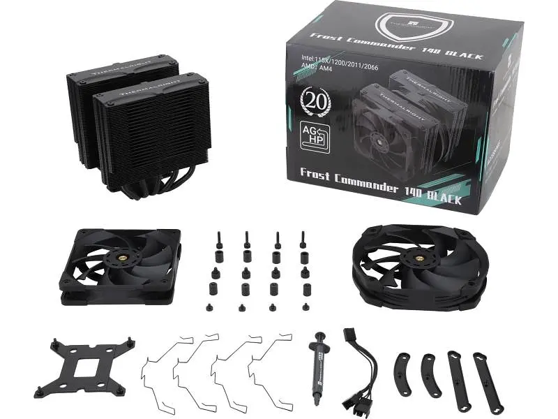 Повітряне охолодження Thermalright Frost Commander 140 Black - фото 9
